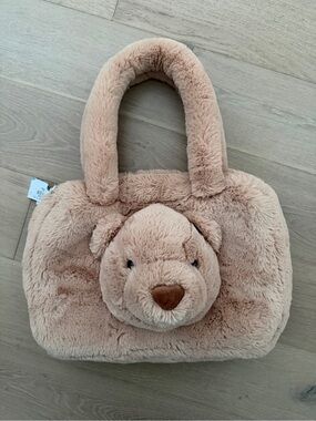 Jellycat Smudge Bear Tote Bag